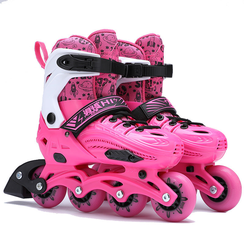 Inline Skates with Adjustable Fit for All Sizes