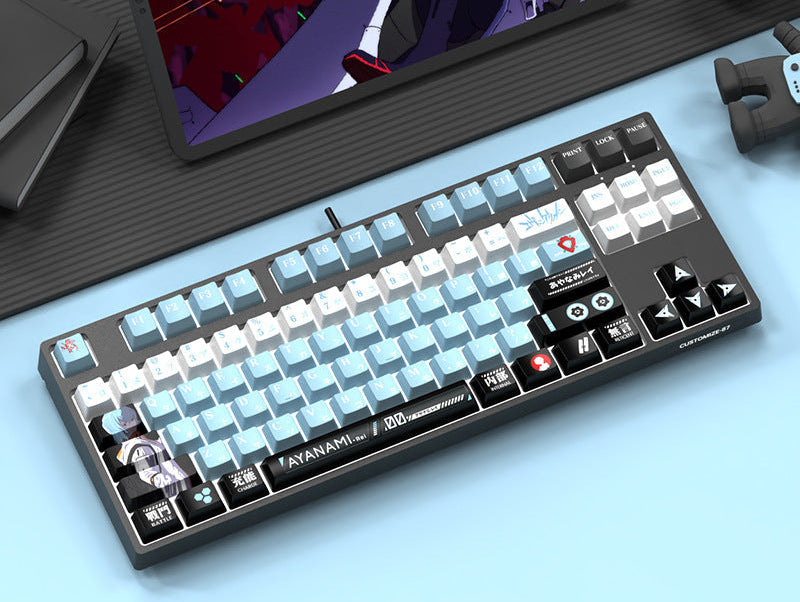 Custom Mechanical Keyboard with 87 Keys