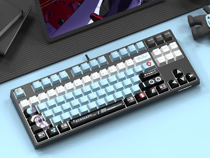 Custom Mechanical Keyboard with 87 Keys