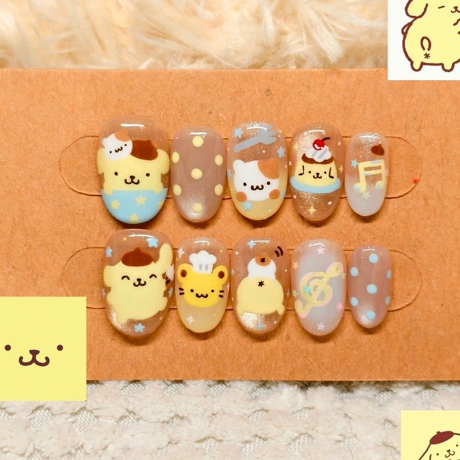 Glitter Nail Art Set with Ombre Design