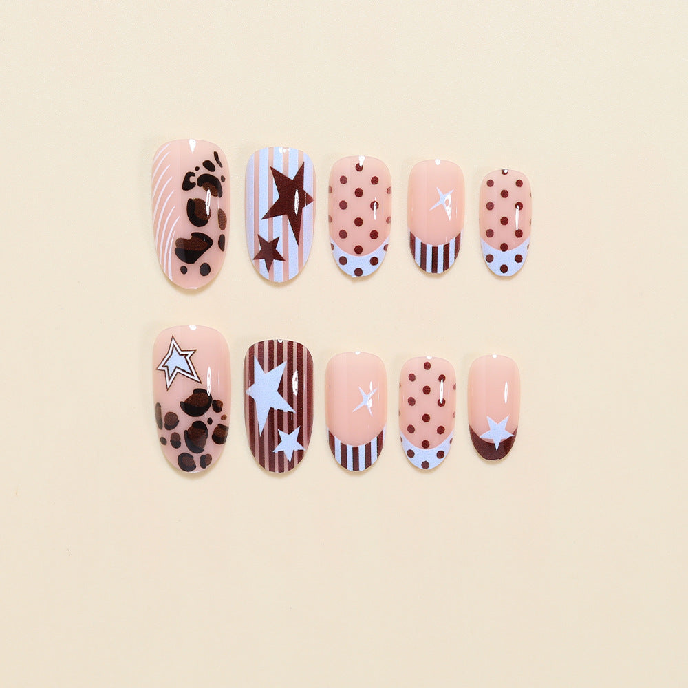 Nail Art Kit with Creative Designs and Patterns