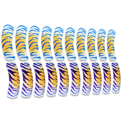 Tiger Pattern Press-On Nail Art