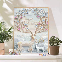 Ice Snow Elk