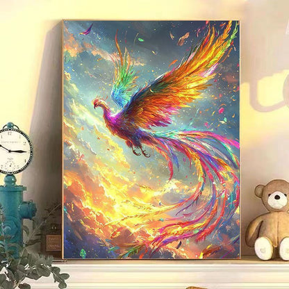 Phoenix Abstract Wall Art Print