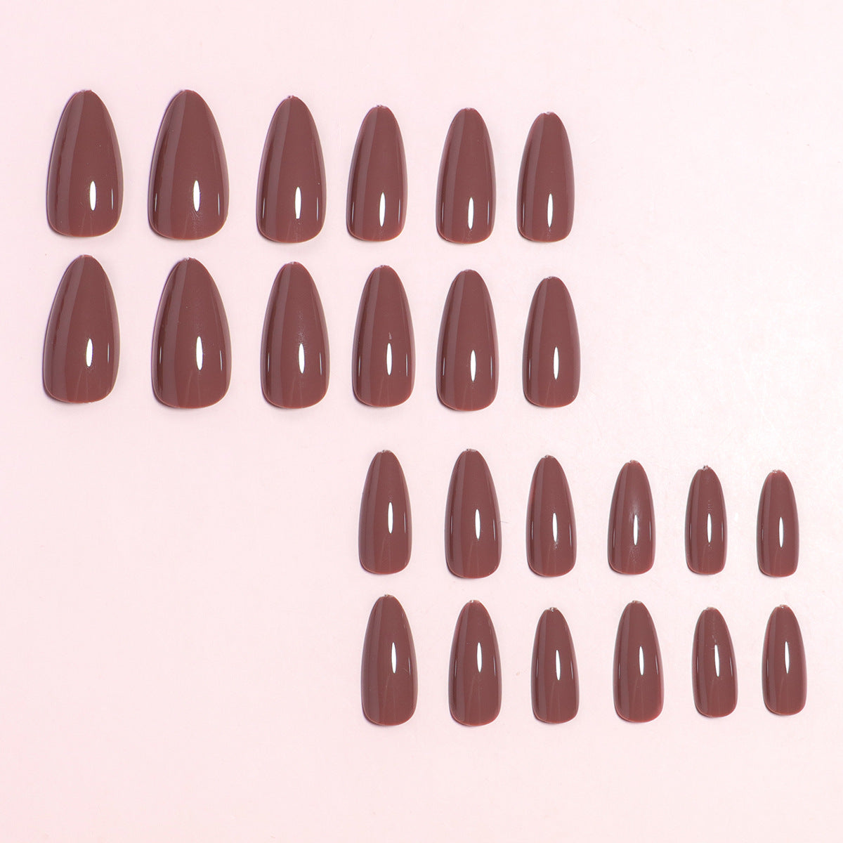 DIY Applicator Almond-Shaped Press-On Nail Kit