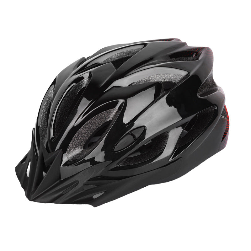Ventilated Adjustable Cycling Helmet for Road and Mountain with Visor