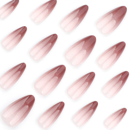 Ombre Design Stiletto Nails - Artistic Elegance