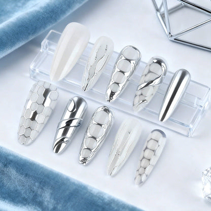 Textured Nail Tips for Artistic Designs