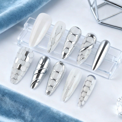 Textured Nail Tips for Artistic Designs
