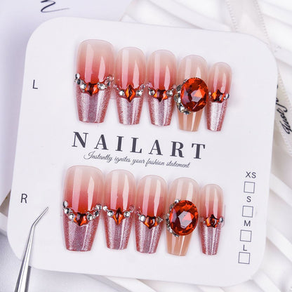 Cute Character Design Press-On Nail Set