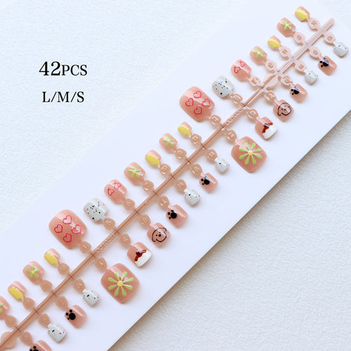 Themed Press-On Nail Set – Artistic Designs Collection
