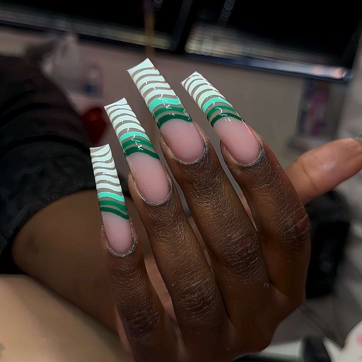 Sculpted Nail Art Enhancements – Artistic Design 1787977864