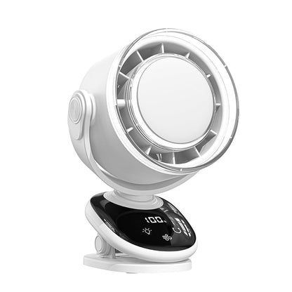 Digital Display Adjustable Desktop Fan