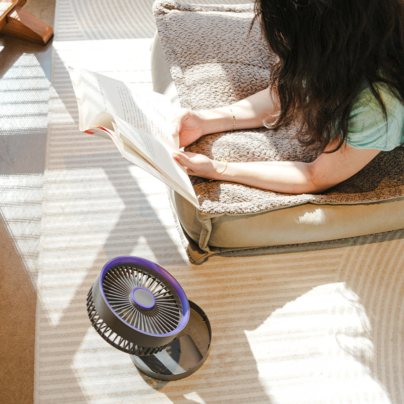 Portable Desk Fan with Adjustable Height