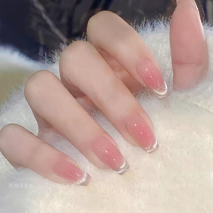 Ombre Effect Acrylic Nails Set
