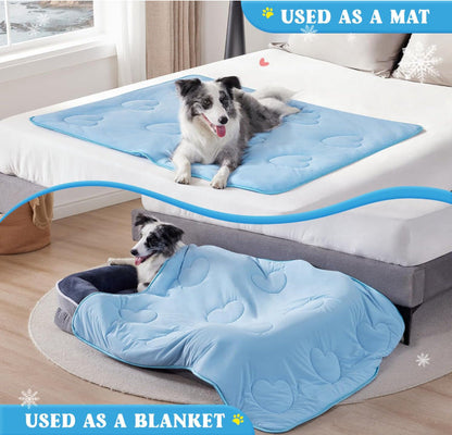 Dog Blanket Mat with Adjustable Features