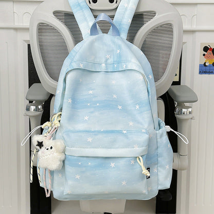 Charming School Backpack with Star Design