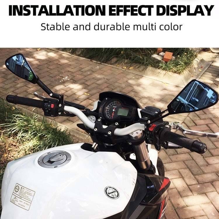 Flexible Rearview Mirrors for Sports Motorcycles