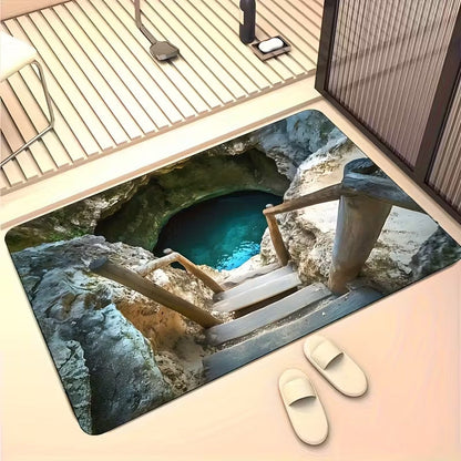 Stylish 3D Area Carpet for Home Decoration
