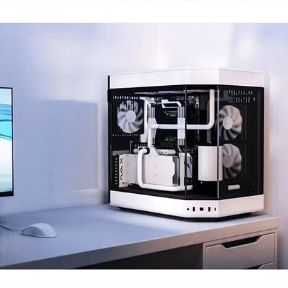 Clear Gaming Computer Case for Enhanced Visibility