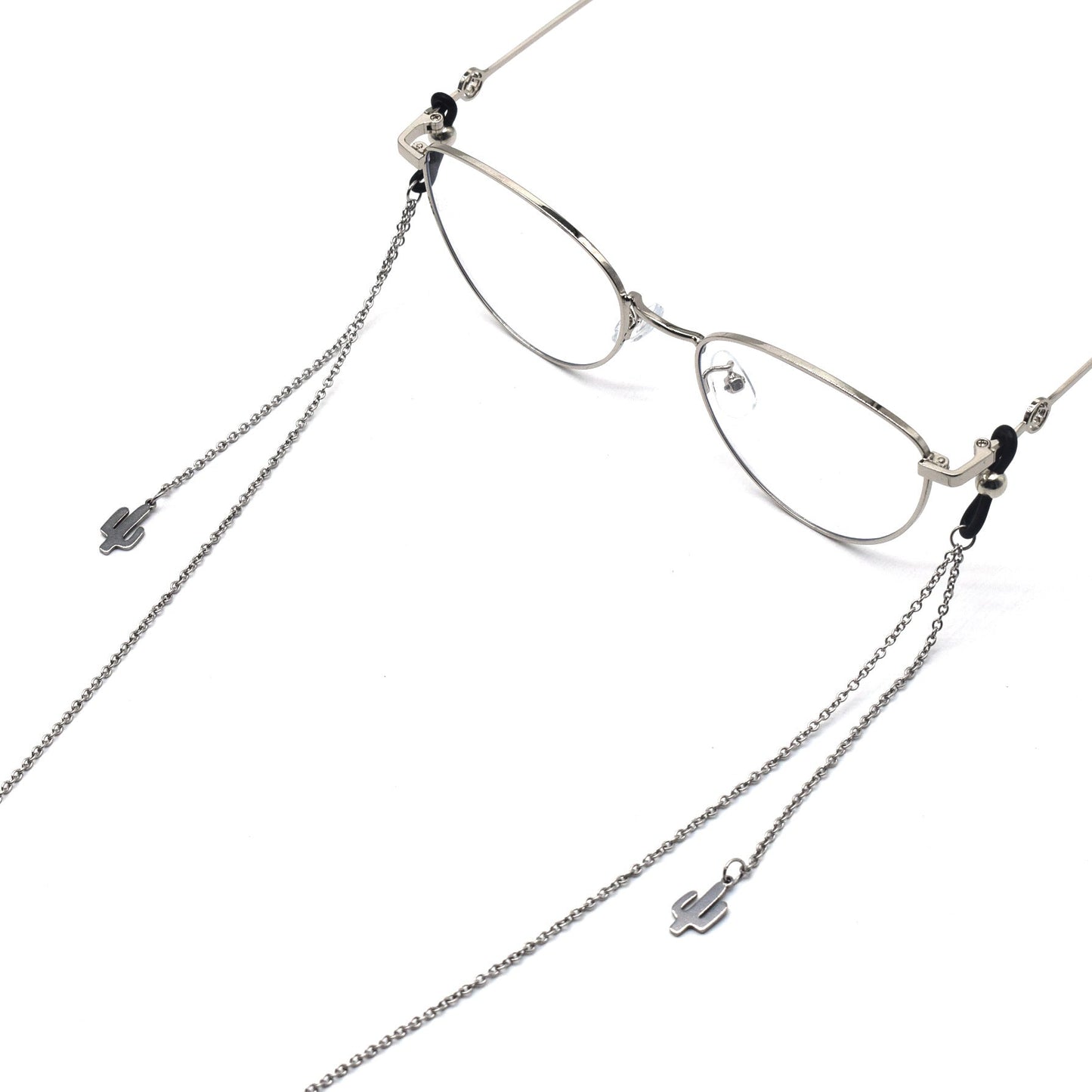 Adjustable Eyewear Retainer Chain with Links