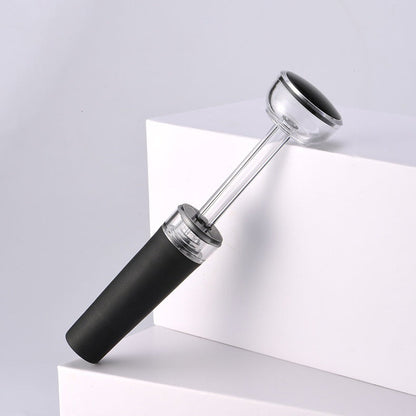 Dual-Function Air Pump Wine Opener with Foil Cutter
