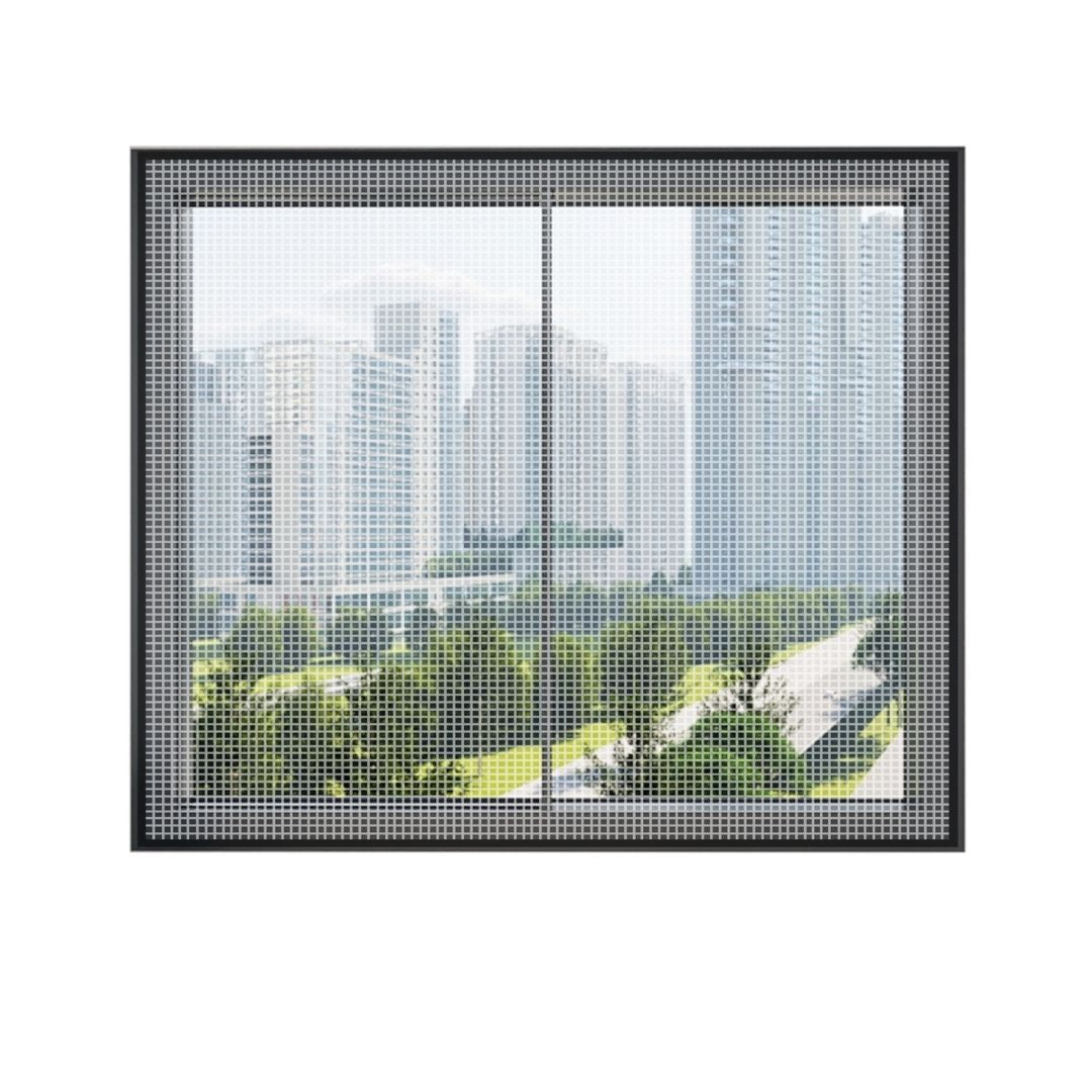 Window Screen with Adjustable Insect Protection