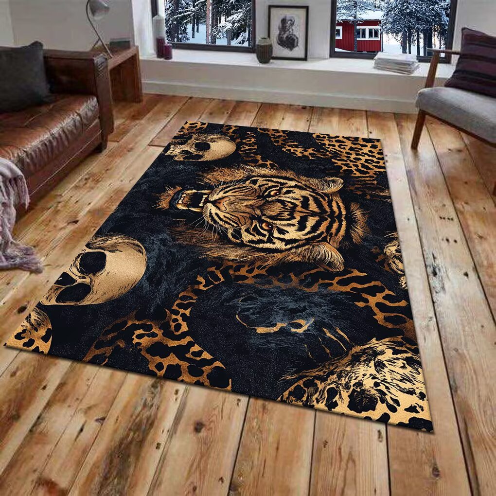 Animal-Inspired Area Rug – 3D Printed Design
