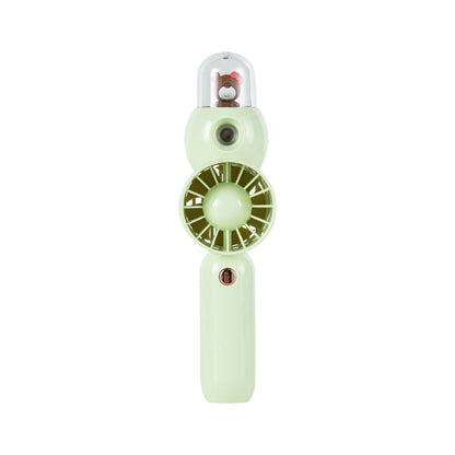 Cute Handheld Fan with Cartoon Design