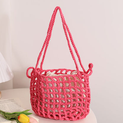 Lightweight Mesh Shoulder Tote