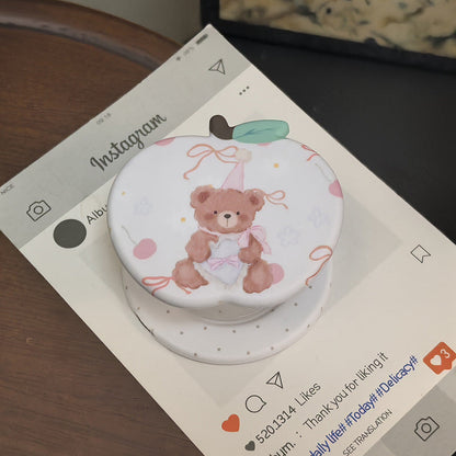 Cute Bear Design Mobile Phone Holder
