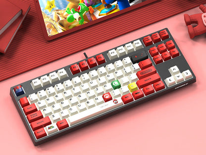 Custom Mechanical Keyboard with 87 Keys