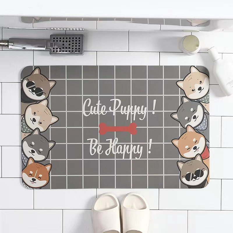 Abstract Scenery Bath Mat