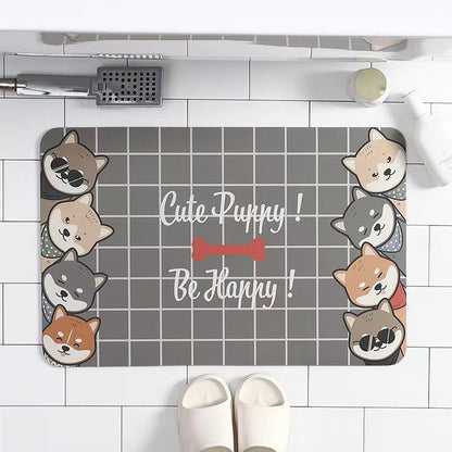 Abstract Scenery Bath Mat