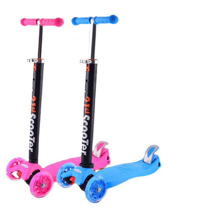 LED Scooter with Adjustable Height