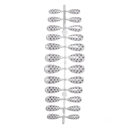 Polka Dot Press-On Nail Art Design