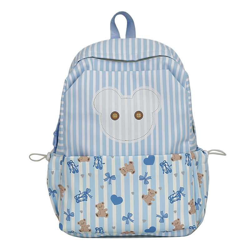 Cute Bear Design Backpack for School