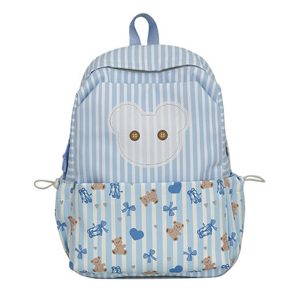 Cute Bear Design Backpack for School