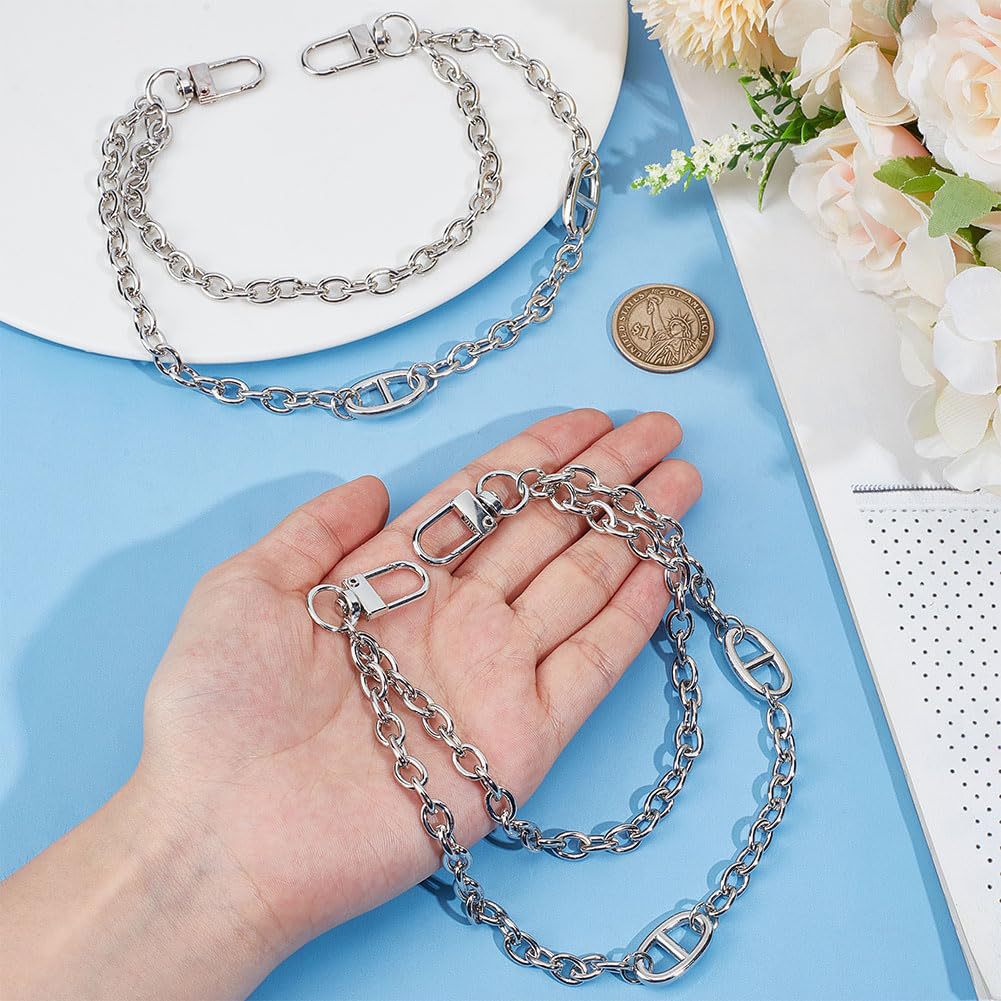 Customizable Chain Shoulder Strap for Bags