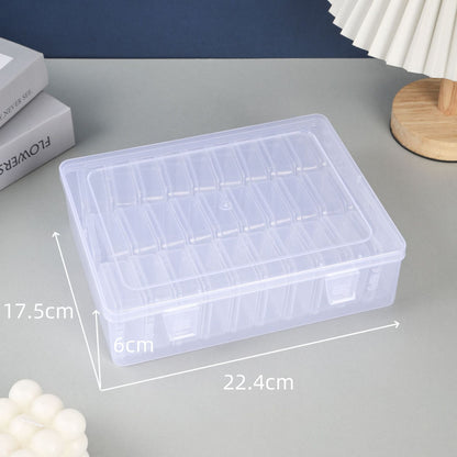 Versatile Storage Box with Adjustable Compartments