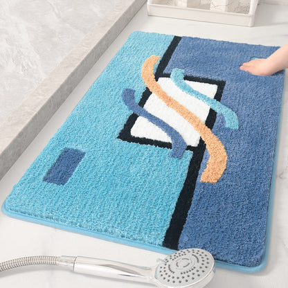 Contemporary Style Bathroom Mat