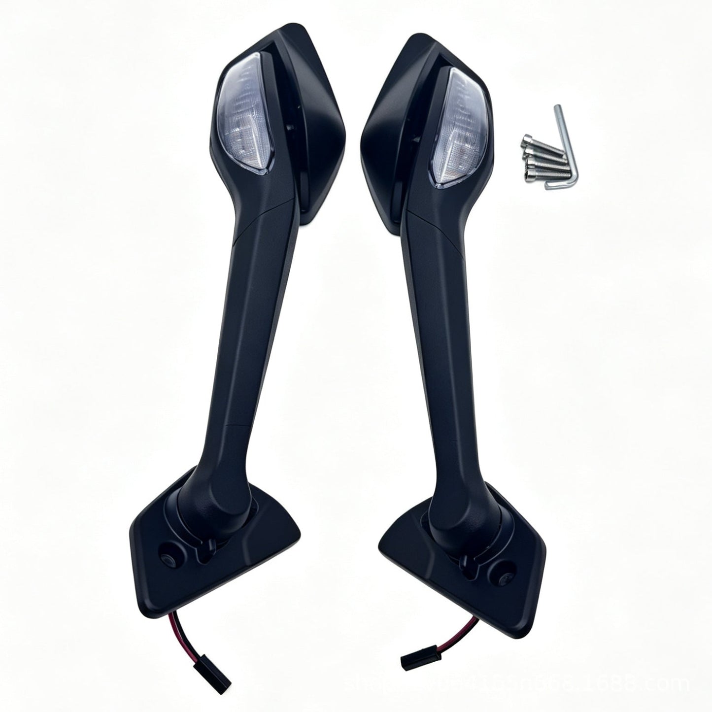 LED Side Mirrors with Adjustable Features