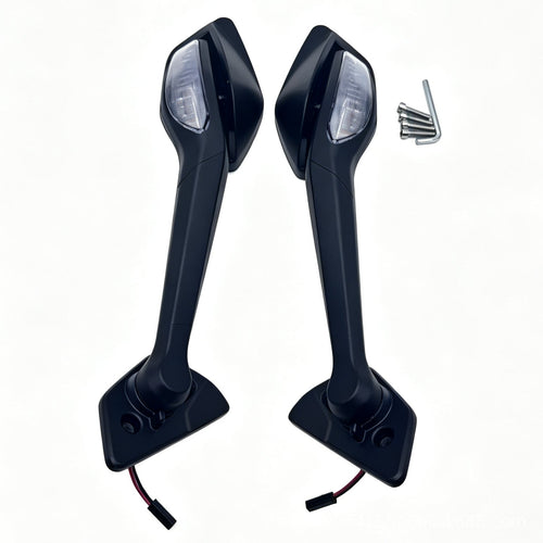 LED Side Mirrors with Adjustable Features