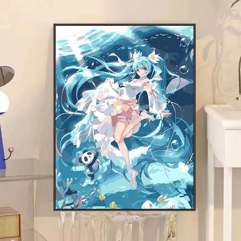 Decorative Wall Art Inspired by Anime - Taalita Design