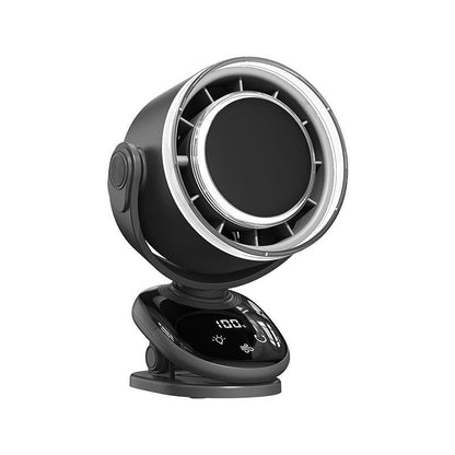 Digital Display Adjustable Desktop Fan
