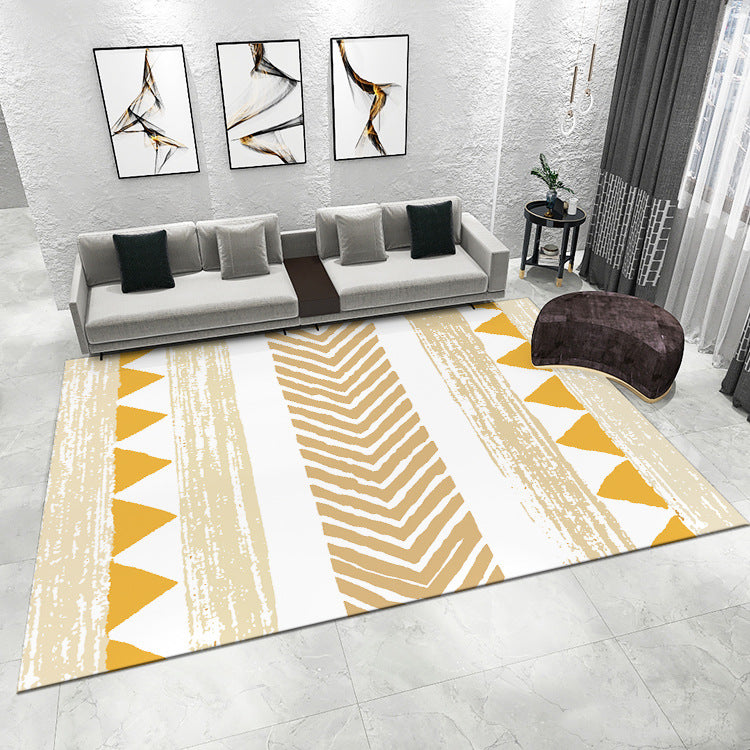 Geometric Design Area Rug with Abstract Pattern
