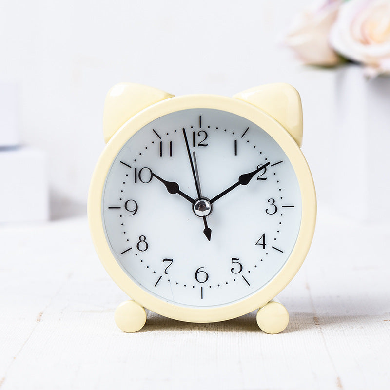 Cute Cat Design Alarm Clock