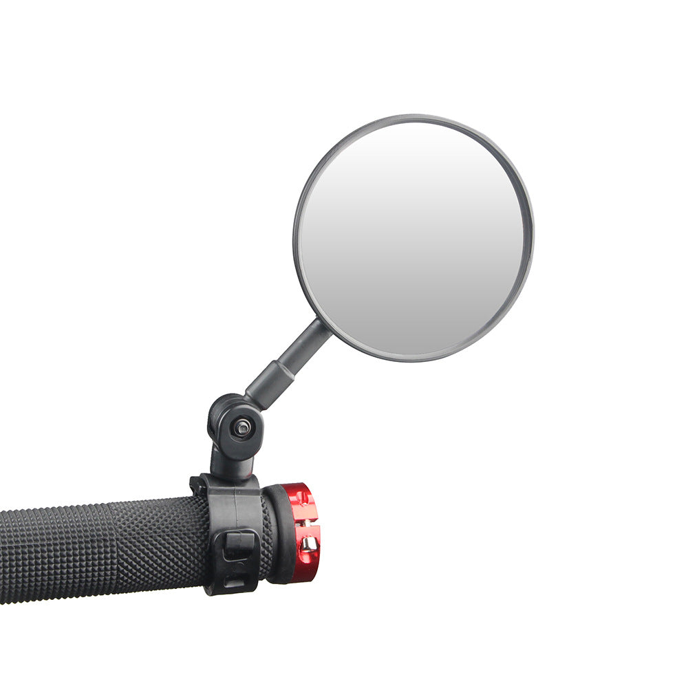 Swivel Arm Bicycle Handlebar Mirror – Wide Angle Convex Glass