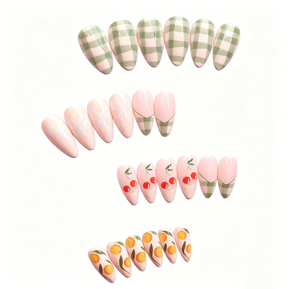 Fruit Accent Press-On Nail Art Design Kit