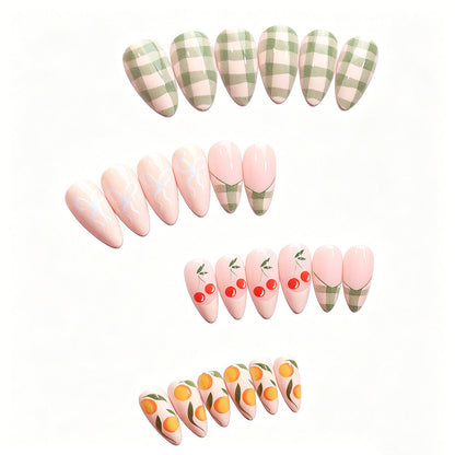 Fruit Accent Press-On Nail Art Design Kit
